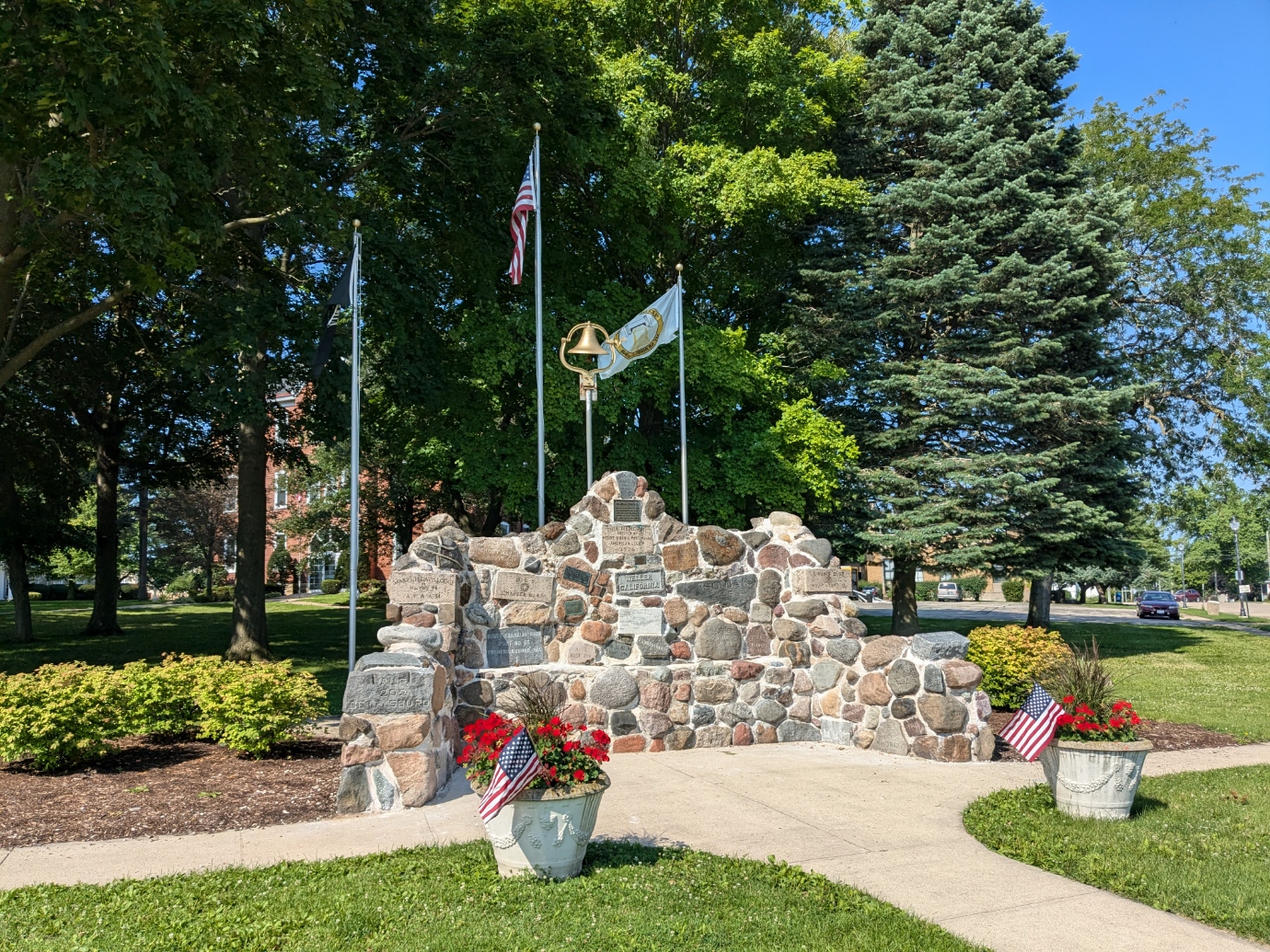 Veterans Memorial Fountain