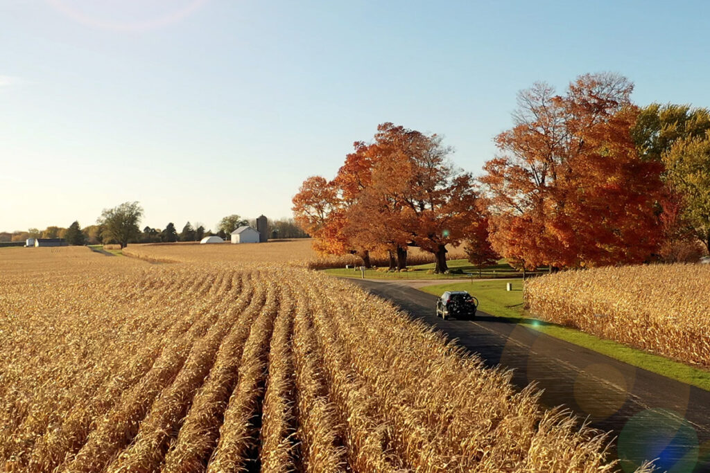 Fall is the best time to enjoy the beautiful scenery, peaceful countryside, and changing colors in and around My Town, Mt. Morris