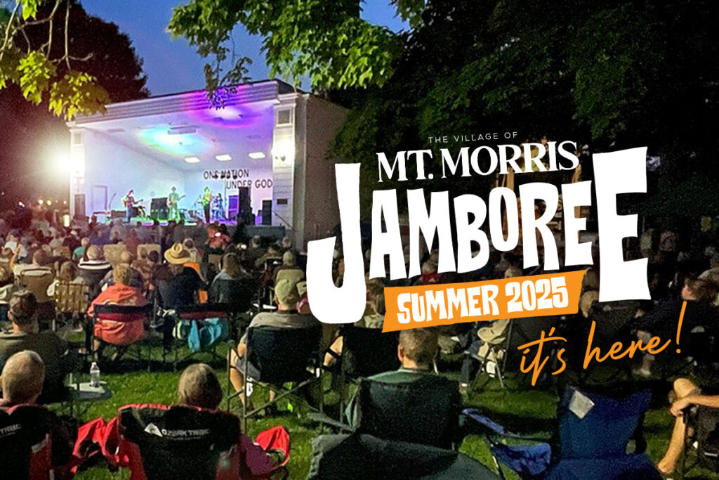 Name your favorite music genre; you can probably hear it in Mt. Morris this summer. For free. Not kidding.