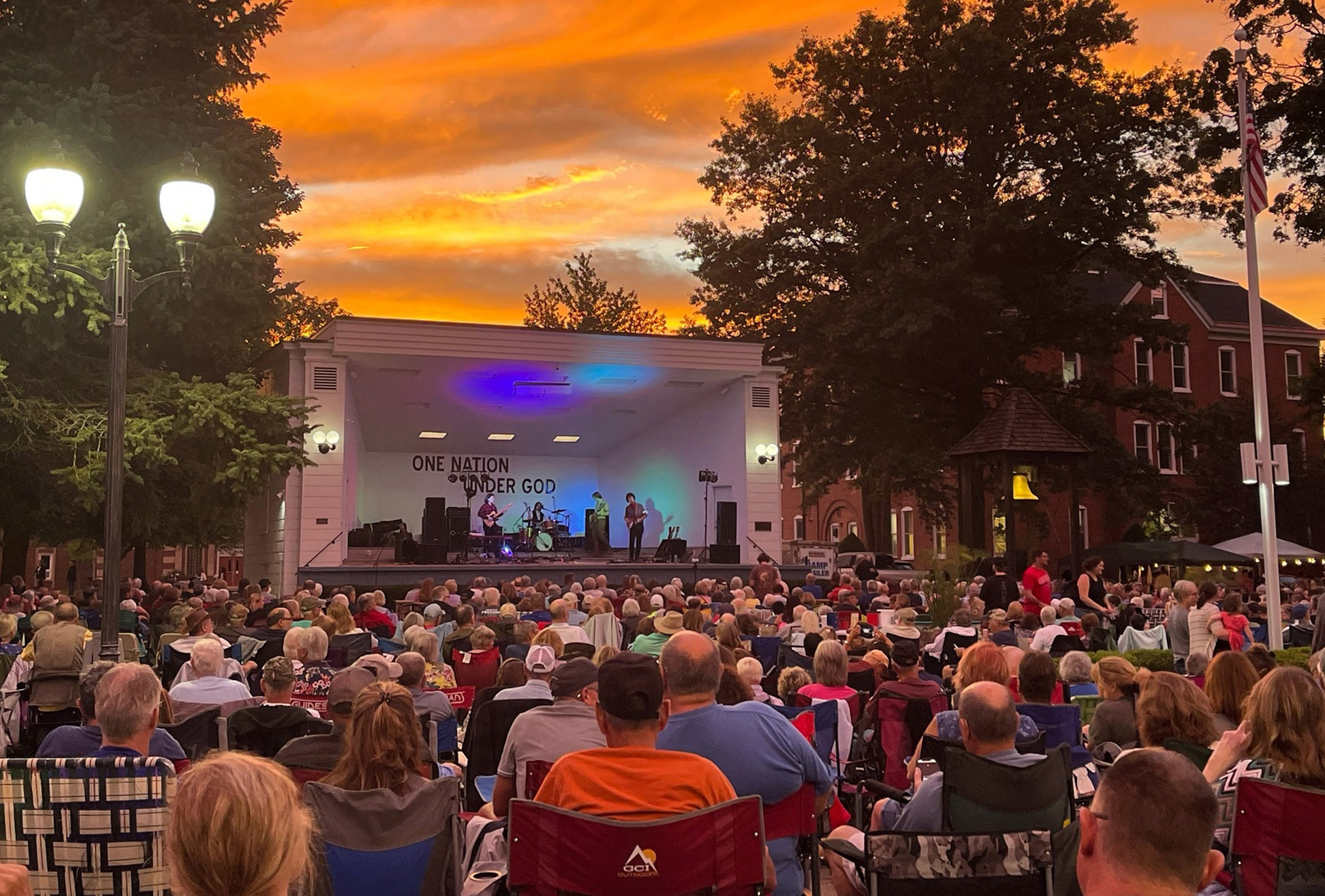 My town, Mt. Morris, is jammed with music, activities, and fun in June. And it starts with the free summer concerts.
