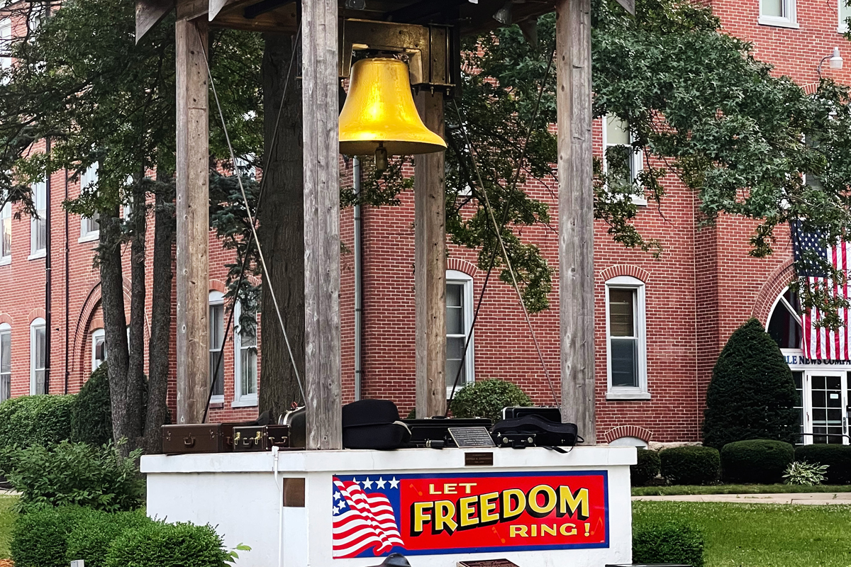 Mt. Morris is home to the Let Freedom Ring Festival held every July 4th and commemorating the founding of our country