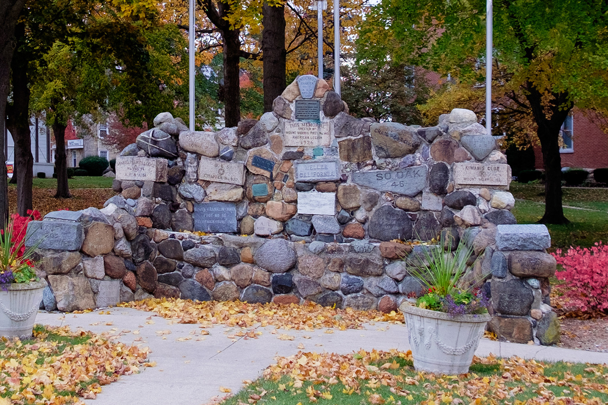 Mt. Morris Campus WWI Memorial Fountain